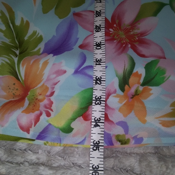 2 PIECE Floral Maxi Skirt & Tank Outfit Set S / 6 - Picture 13 of 16